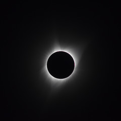 Inner corona during total solar eclipse of 2017