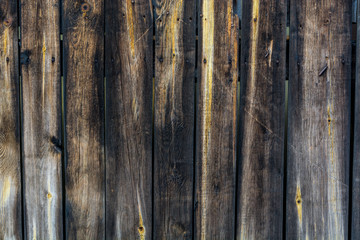 Charred wooden planks - background