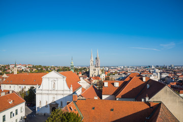 Zagreb, Croatia, Capital of Croatia, Landscape, ザグレブ, クロアチア,  city center,...