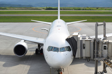 Aircraft on airport