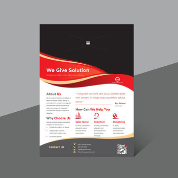corporate flyer template