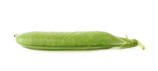 Green pea bean isolated