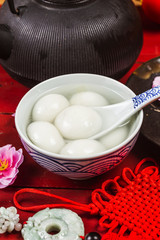 Chinese Lantern Festival food