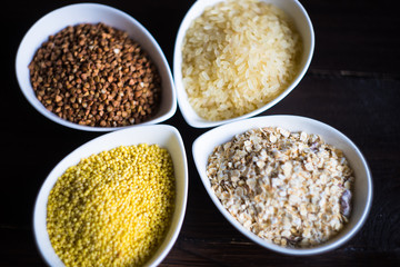 Organic food concept