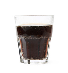 Drinking glass isolated