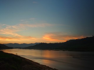 Fototapeta na wymiar Sunset view