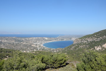 Obraz premium Landschaft bei Kamari, Kos
