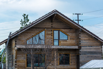 Old wooden house