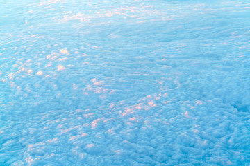 Obraz premium Abstract background with beautiful clouds at sunrise