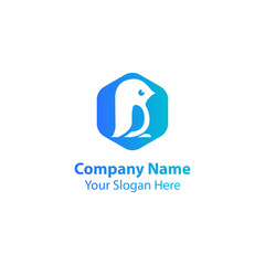 Obraz premium Penguin logo design