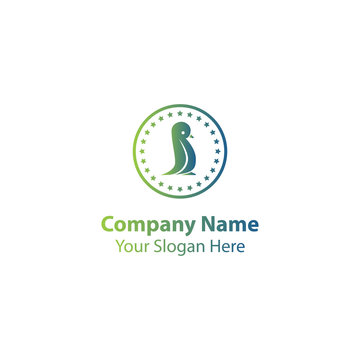 Penguin logo design