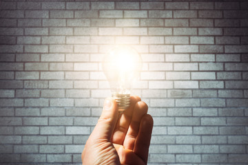 Idee ,Innovation ,Glühlampe