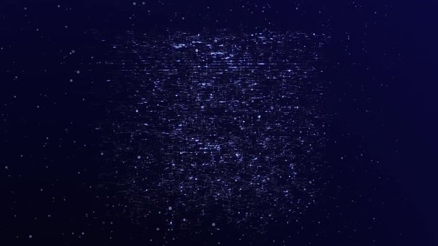 Futuristic digital abstract data background. Loopable cube lines symbolize high technology and Internet connection. space for text or logo Technology. More options in my portfolio.
