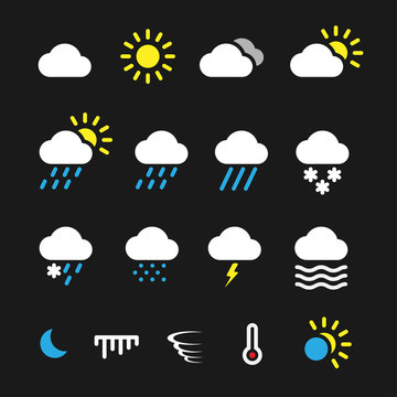 Simple wether icons