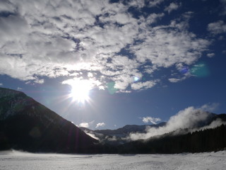 Morning at the frozen lake #2