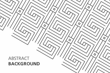 Black and white abstract background