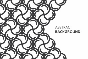 Black and white abstract background