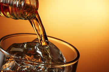 pouring whiskey © conzorb