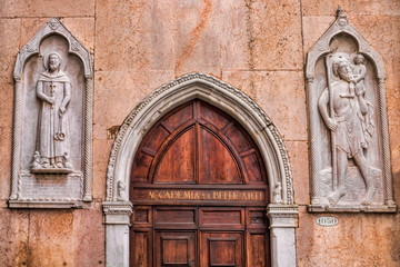 Venedig, Accademia Portal
