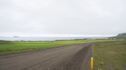 Küsten-Landschaft bei Hólmavík / Strandir - Westfjorde, Island 