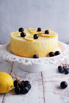 Lemon Chiffon Cake