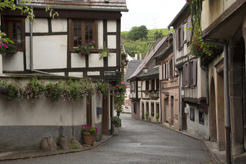 Fototapeta na wymiar Ribeauville, Alsazia, Francia, Europa