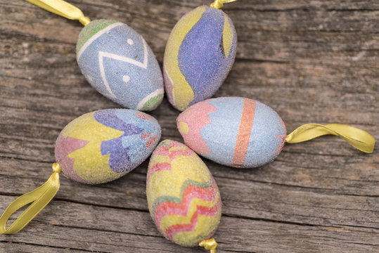Vintage Easter Egg Ornaments