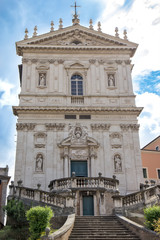 Fototapeta na wymiar Big House in Rome, Italy