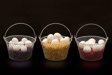 Eggs in Baskets