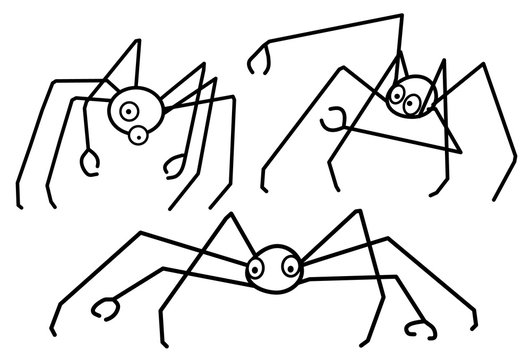 Stick Figure Spider