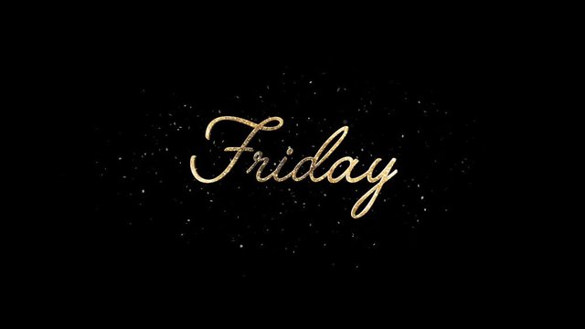 Friday Alpha Channel
