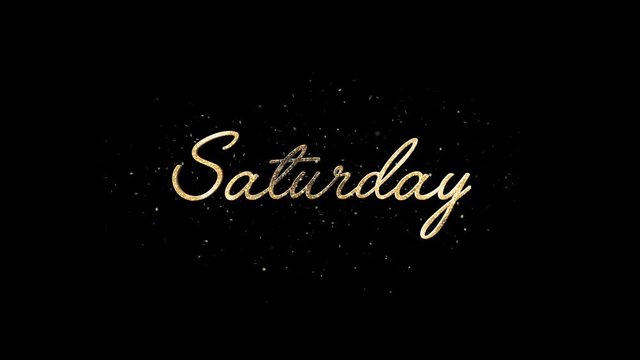Saturday Alpha Channel