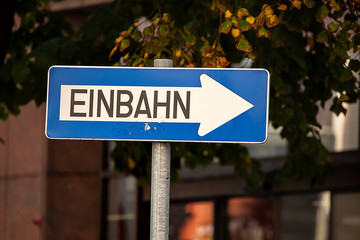 Einbahn