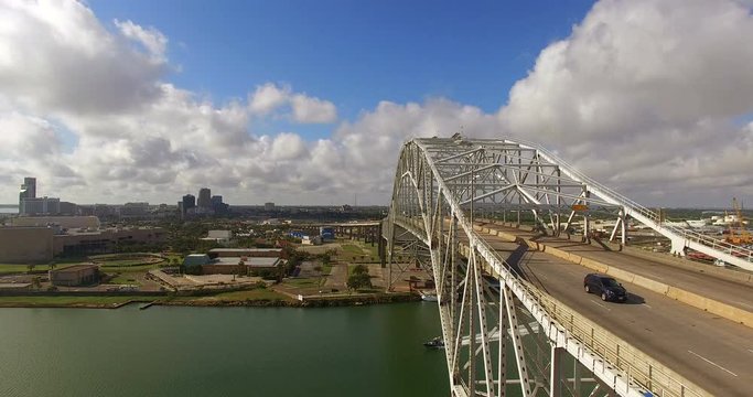 Corpus Christi Texas Gulf of Mexico Turning Basin Bridge
