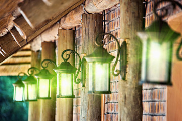 classic iron lamps