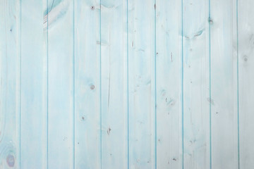 Light blue wooden striped walpaper. Vintage weathered background.