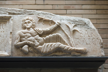 Young representing the Albarregas river of Emerita Augusta