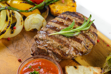 Beef Tenderloin grilled