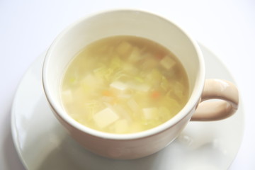 Handmade vegetable Soup