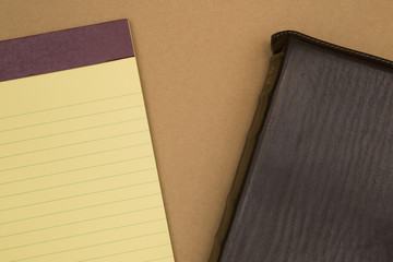 A Simple Desk with Materials to have a Bible Study