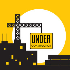 Construction work illustration