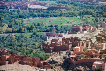 Fototapeta premium Tinerhir town in Morocco