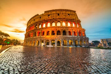 Fotobehang Colosseum Rome, Colosseum. Italië.