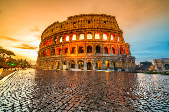 Rome, Coliseum. Italy.