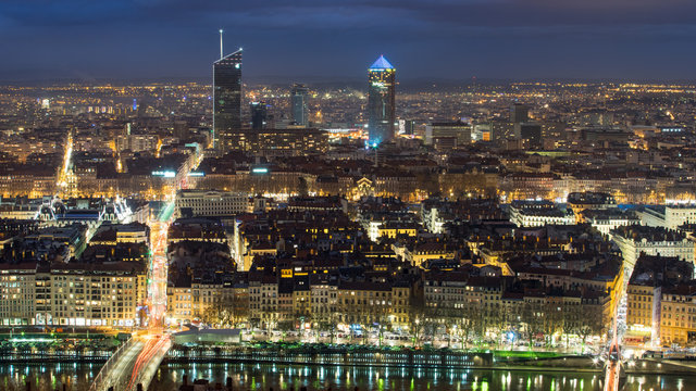 Lyon's panorama