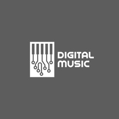 Digital music logo
