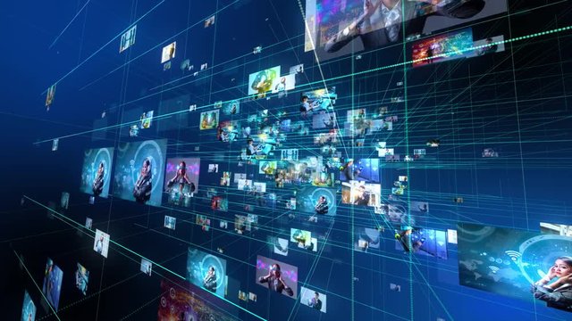 A lot of pictures in cyberspace.