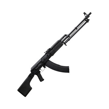 Weapon - Assault rifle white background