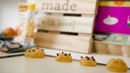 Cookies en préparation 