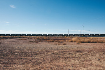 Train on the Train Tracks